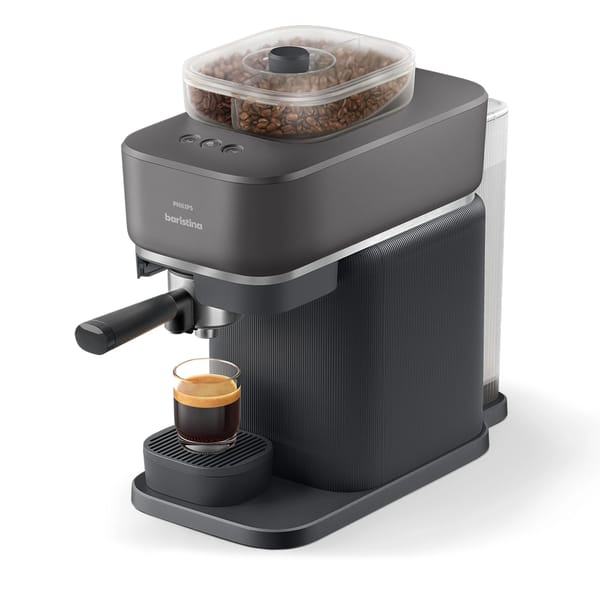 Philips Baristina BAR320/60 Siebträger-Espressomaschine mit Mahlwerk & Bohnen-Swap für 217,77 € bei expert