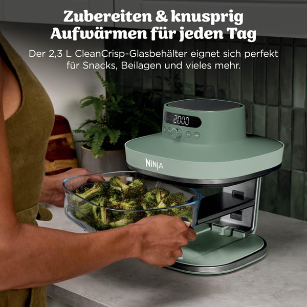 Ninja AS090EUGN Crispi Pro grün Heißluftfritteuse