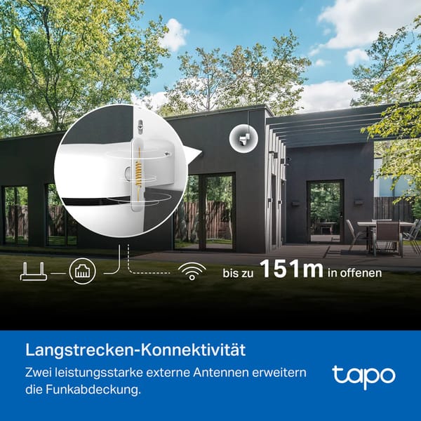Tapo C530WS 3K 5MP, 360° Außenkamera/Innenkamera, - bei expert kaufen