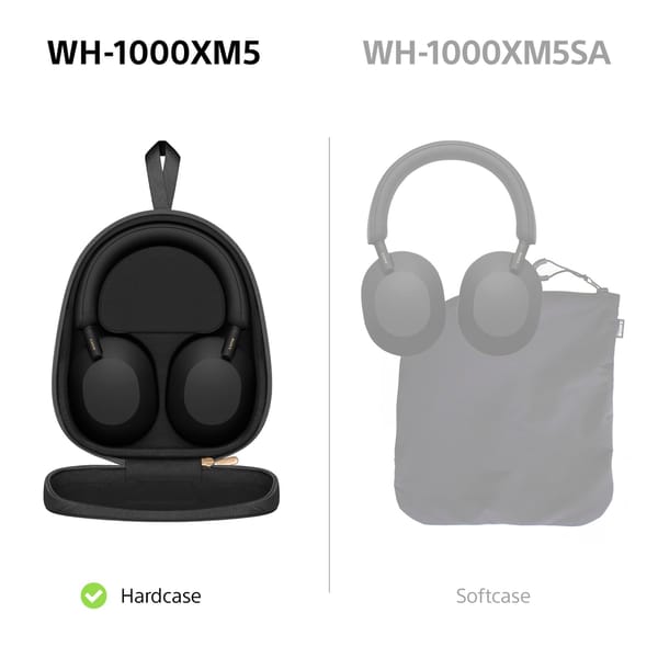 Sony WH-1000XM5 Hardcase schwarz Premium Noise Can - bei expert kaufen