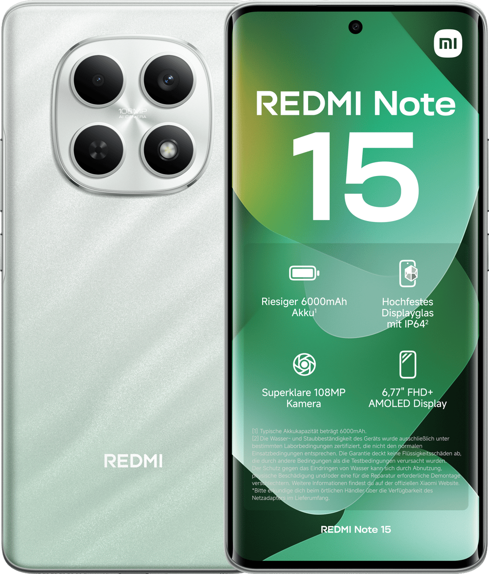 Xiaomi Redmi Note 15 4G 6GB + 128GB Forest Green Smartphone #29932479