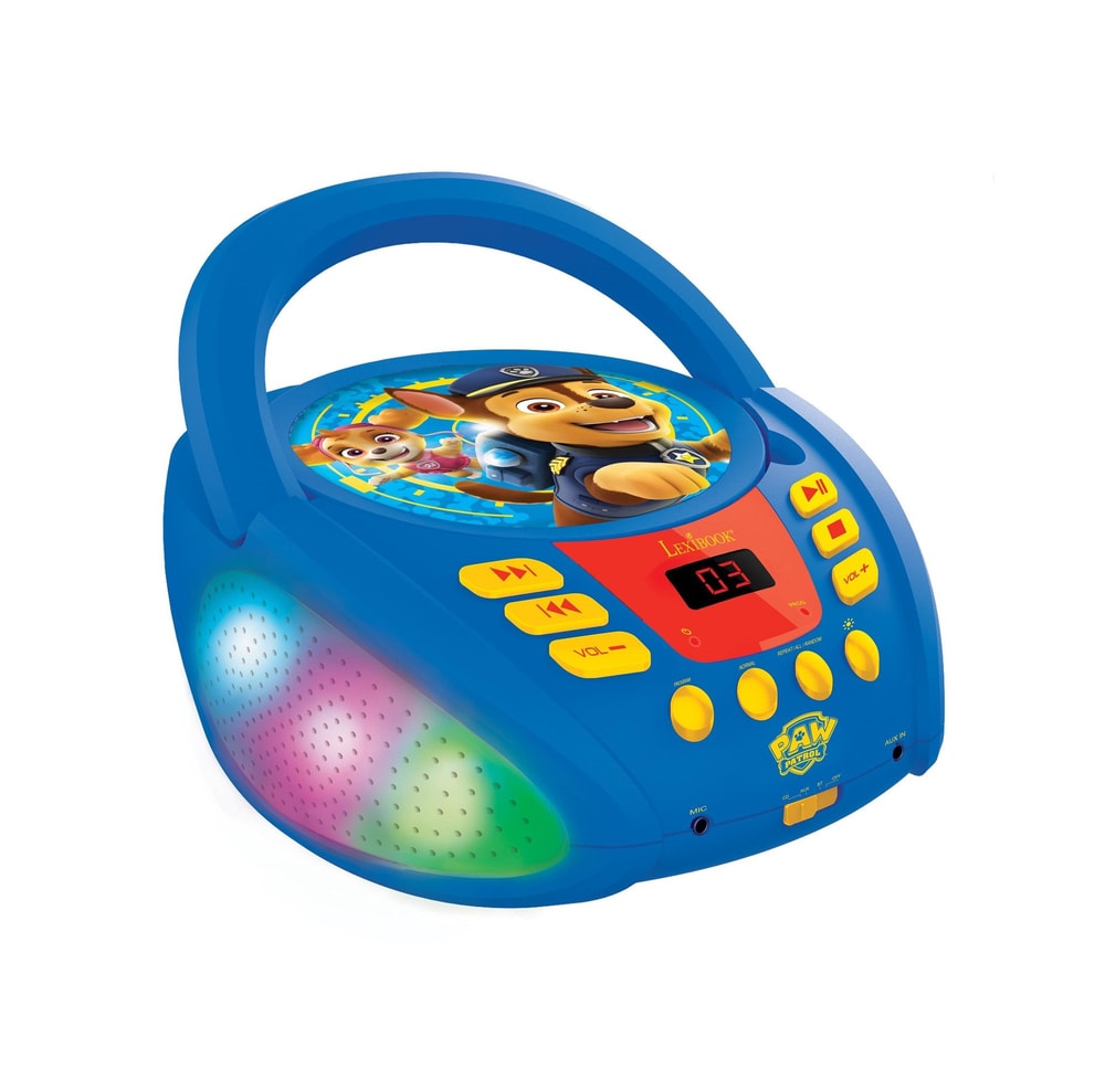 Paw Patrol Bluetooth CD-Spieler mit Lichtern RCD109PA