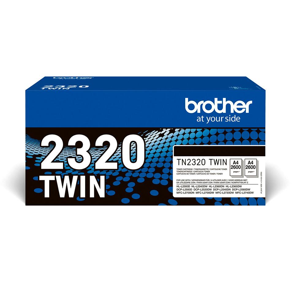 TN2320 TWIN Pack schwarz Toner