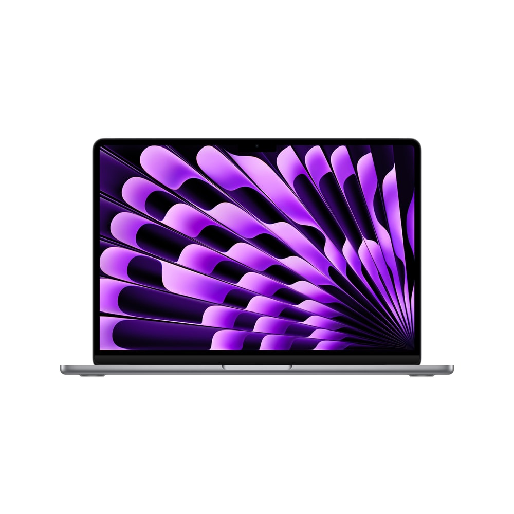 MacBook Air, 13 Zoll, 2024, Space Grau, M3, 8-Core CPU, 10-Core GPU, 16 GB, 512 GB SSD