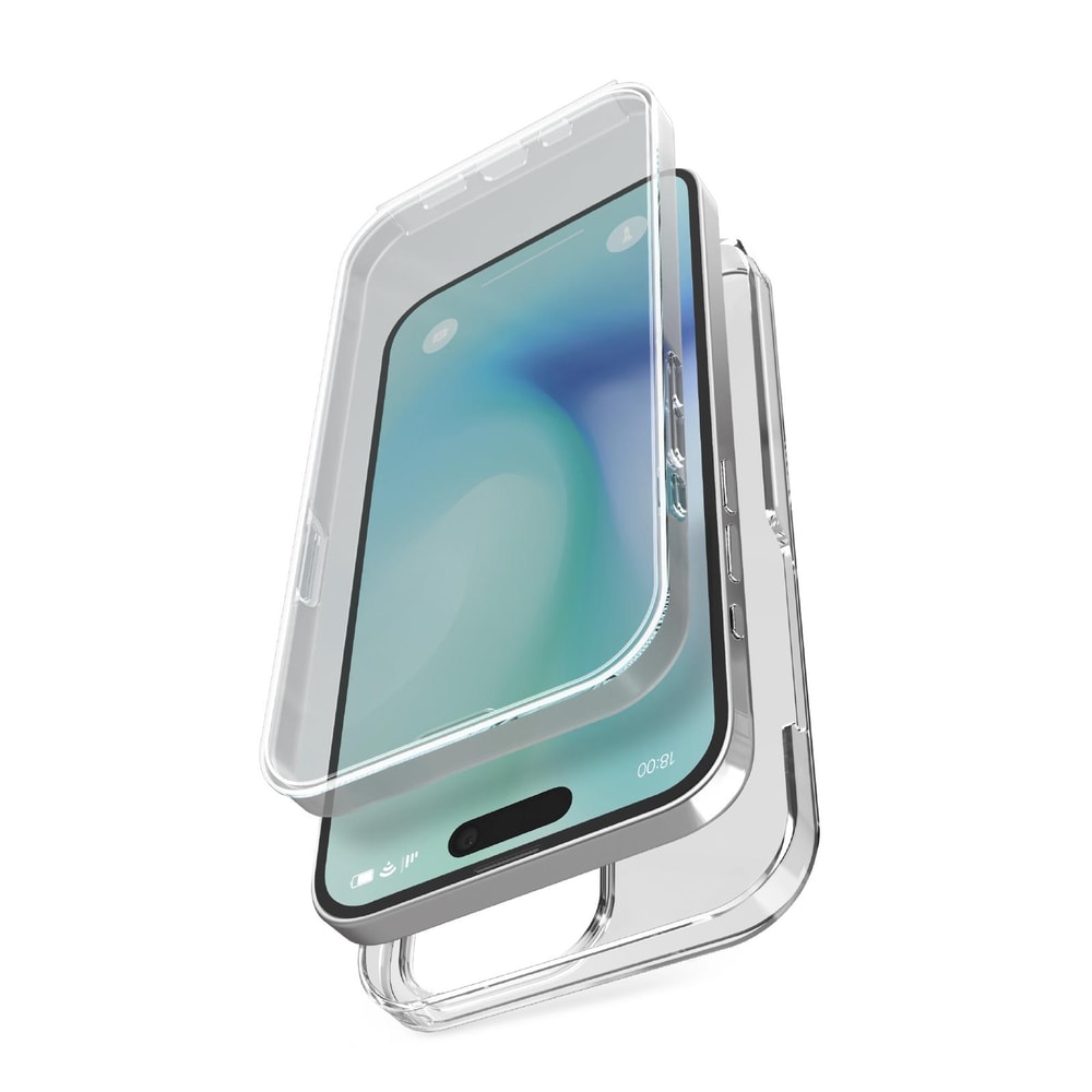 Cover Full Body 360° für iPhone 16 Pro - Extreme Collection, Transparent