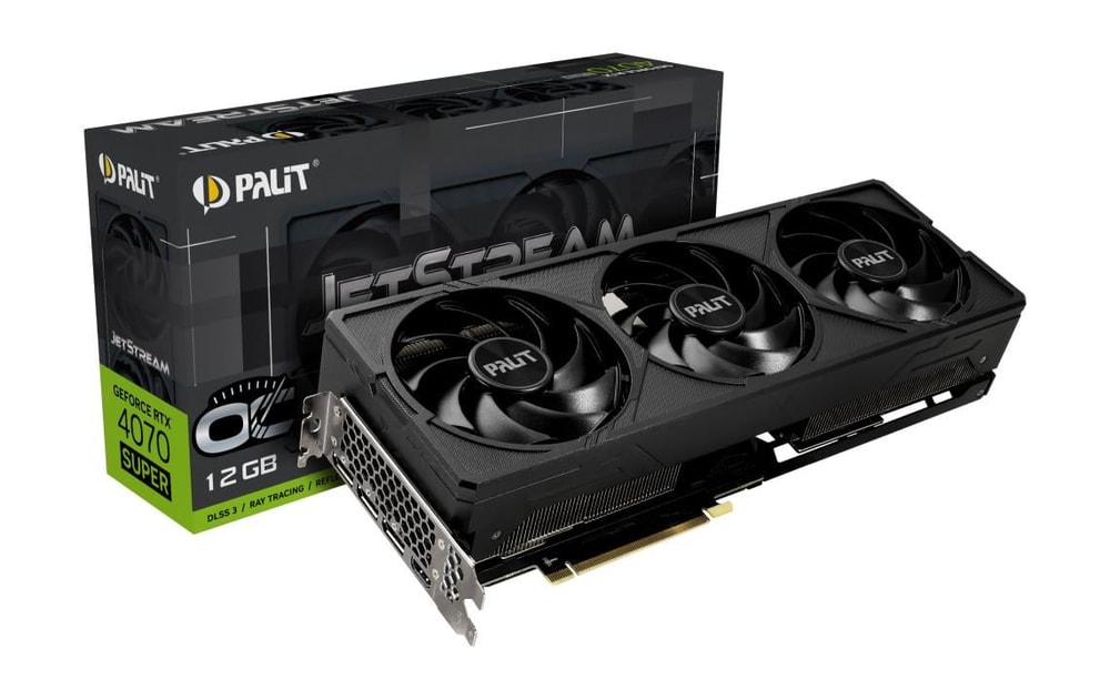 GeForce RTX 4070 SUPER JetStream OC 12 GB GDDR6X