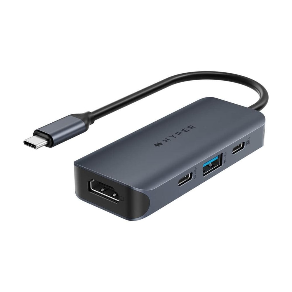 HyperDrive Next 4-in-1 USB-C Hub, 100 W, Blau