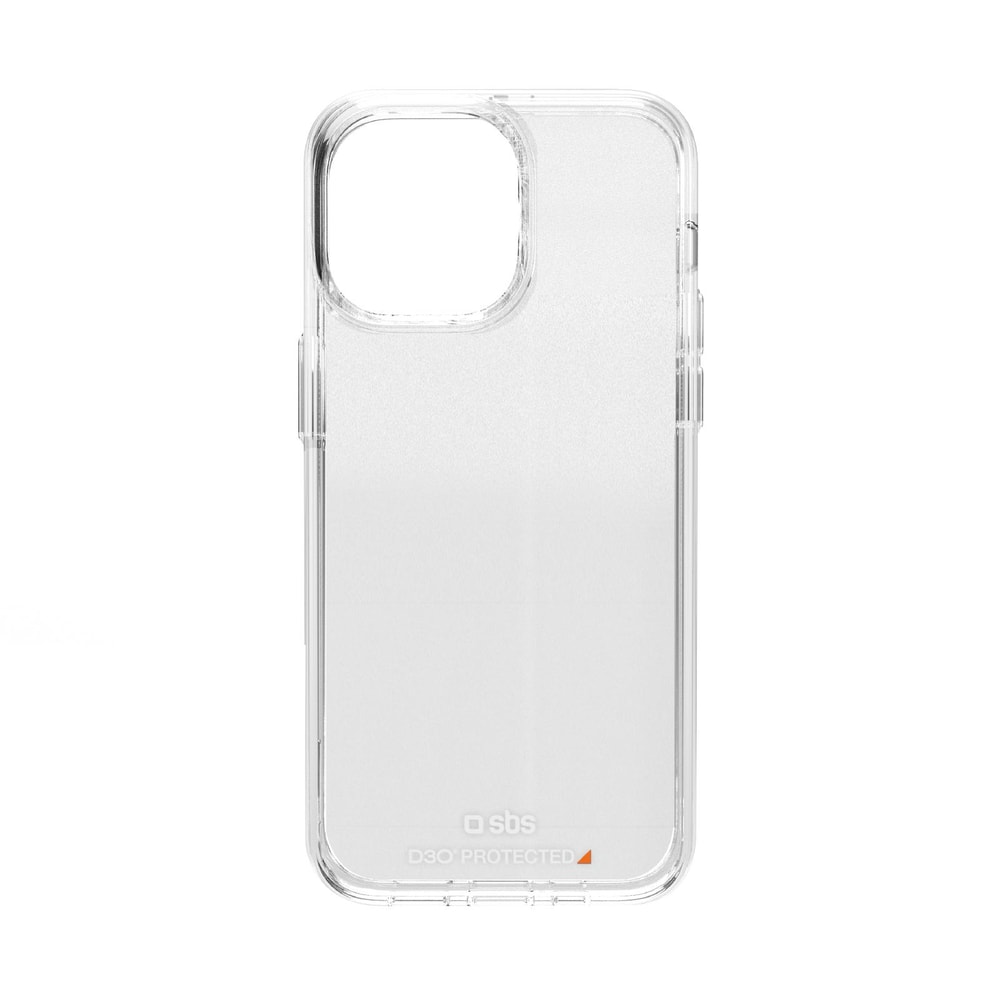 Extrem widerstandsfähiges Cover für iPhone 15 Pro Max mit D3O-Technologie, Transparent