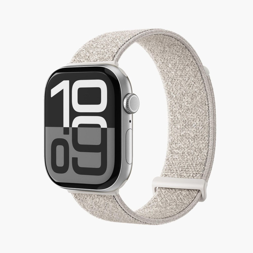 Watch Strap - Fitness Loop 2 - Armband für Apple Watch 44 / 45 / 46 / 49 mm, Cream Armband
