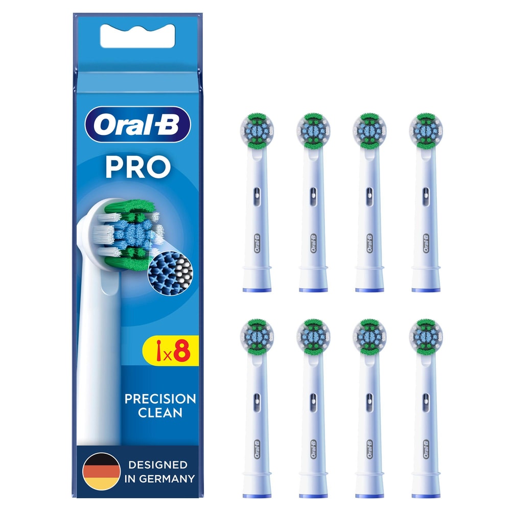 Pro Precision Clean, 8 Stück Aufsteckbürsten