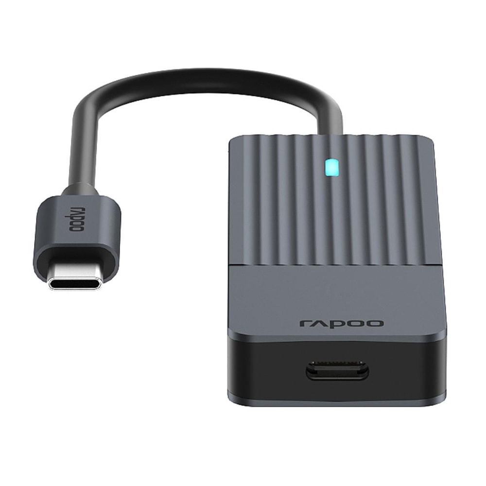 USB-C Hub "UCH-4003", USB-C auf USB-A und USB-C, Grau (00217697)
