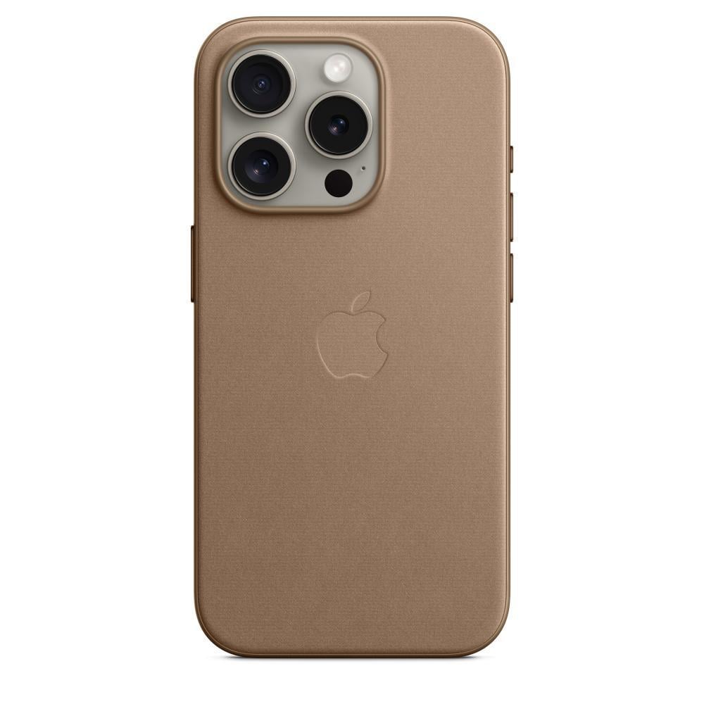 iPhone 15 Pro Feingewebe Case mit MagSafe - Taupe