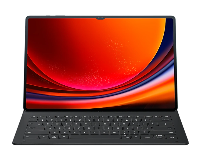 Galaxy Tab S9 Ultra Book Cover Keyboard Slim, Schwarz Tablet-Hülle