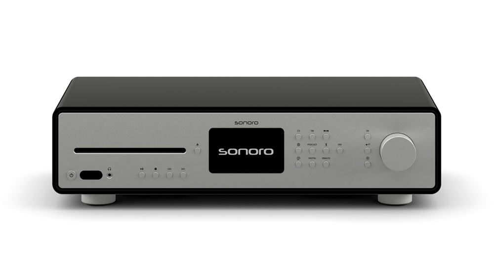 Hi-Res Audio Internet-Receiver MAESTRO Quantum schwarz/hochglanz silber