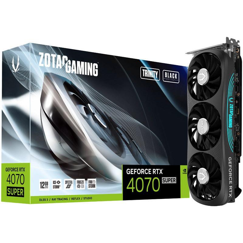 GeForce RTX 4070 SUPER Trinity Black Edition 12 GB GDDR6X