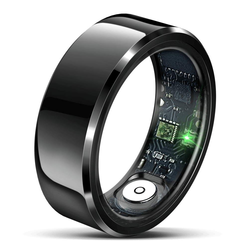 Smartring SR6, Schwarz, Größe 9 - 59,5 mm