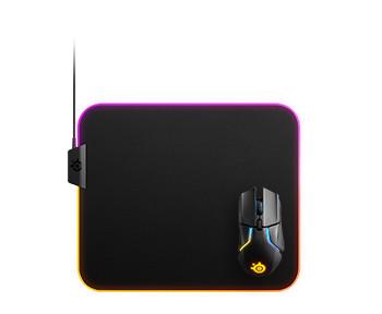 SteelSeries QcK Prism Cloth Medium - RGB-Gaming-Mauspad aus Stoff