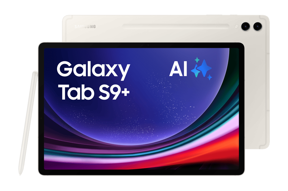 Galaxy Tab S9+ 256 GB WiFi Beige Tablet