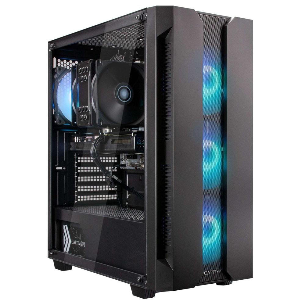 Highend Gaming R73-647, Schwarz, AMD Ryzen 9 7900X3D, 32 GB, 2 TB M.2 SSD, RTX 4070 12GB