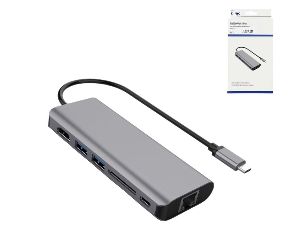 USB-Hub USB-C auf 2x USB 3.0