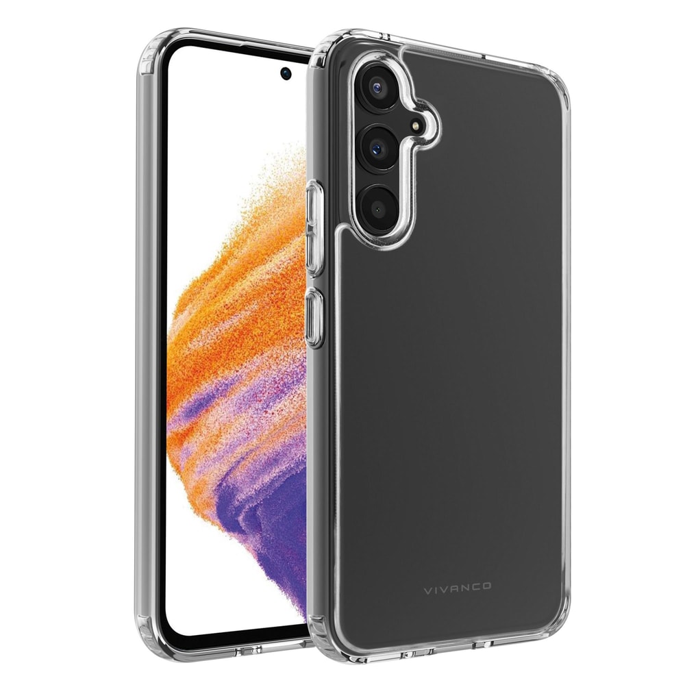 Safe and Steady, Anti Shock Cover für Samsung Galaxy A54 5G Transparent (63550) Handyhülle