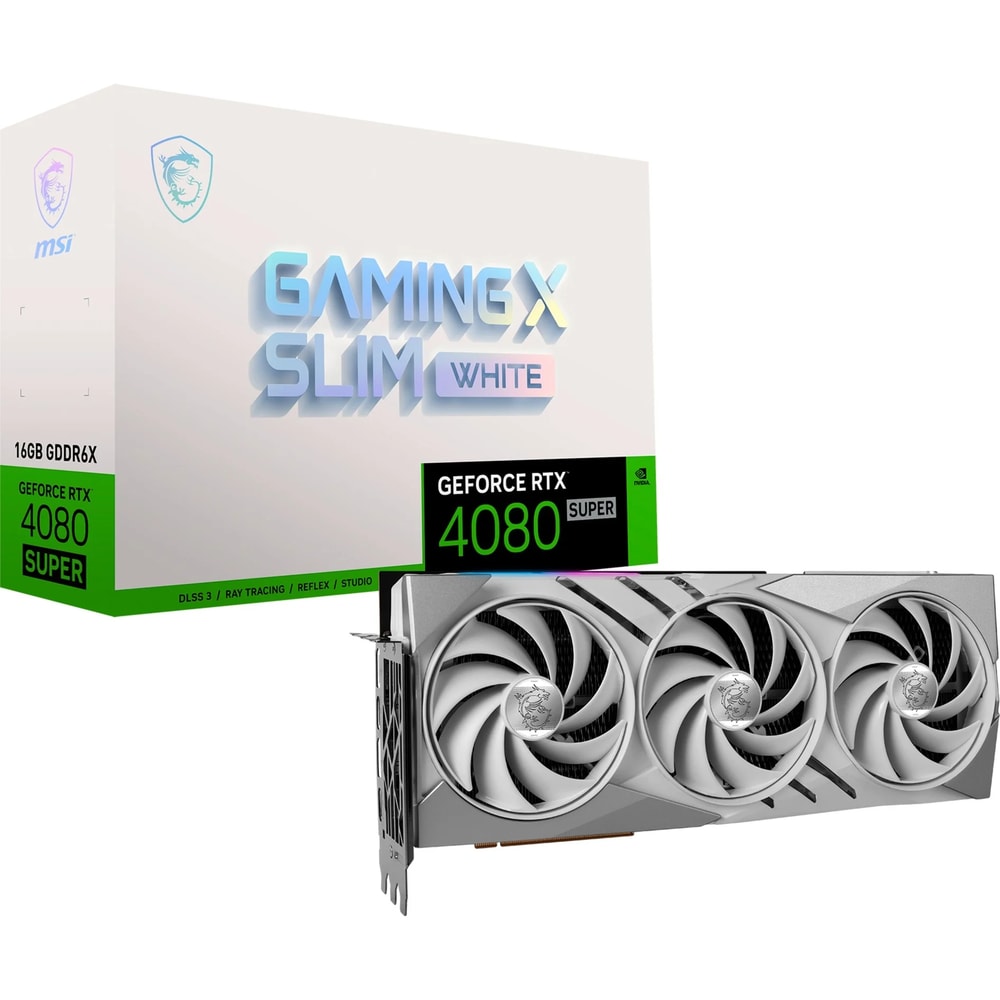 GeForce RTX 4080 SUPER 16GB Gaming X Slim White