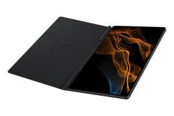 Book Cover für Galaxy Tab S8 Ultra schwarz Tablet-Hülle