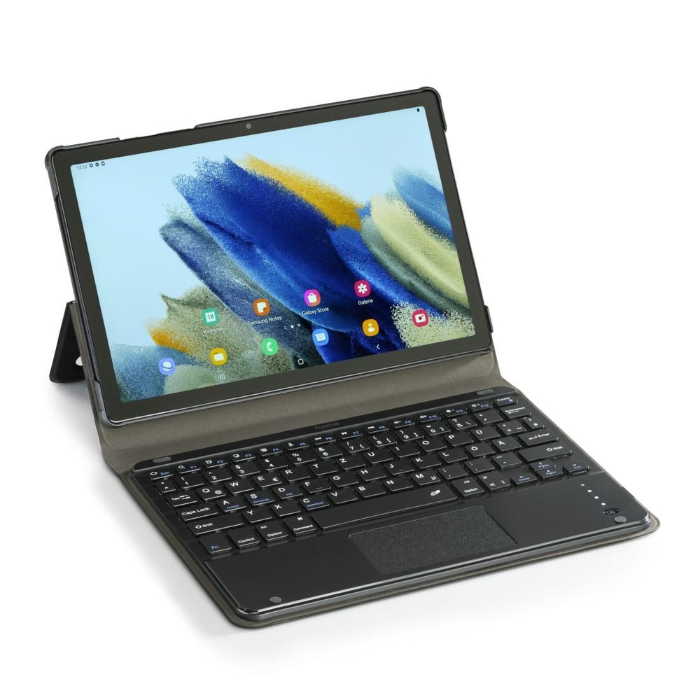 Tablet-Case "Premium" mit Tastatur für Samsung Galaxy Tab A8 10.5", Schwarz (00217218)