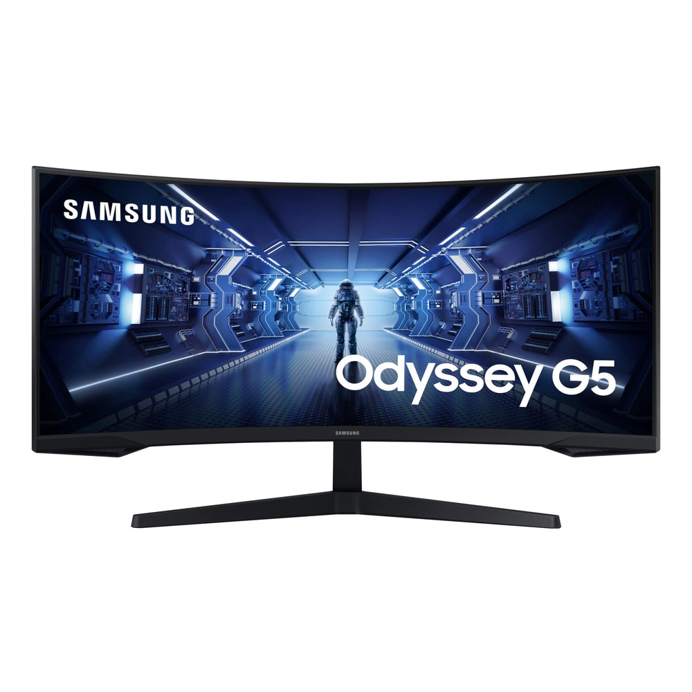 Gaming-Monitor Odyssey G5 G55T, Schwarz, 34 Zoll, Ultra WQHD, Curved, VA, 165 Hz, 1 ms