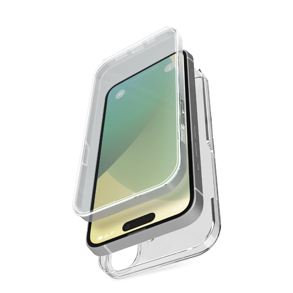 Cover Full Body 360° für iPhone 16 - Extreme Collection, Transparent