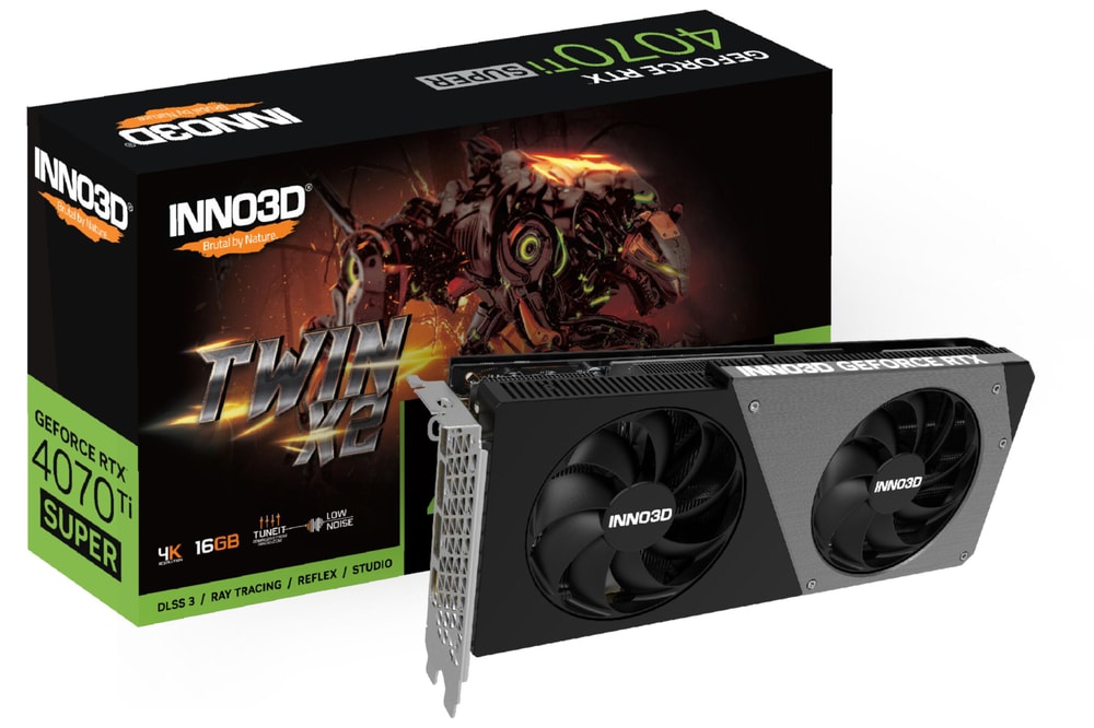 GeForce RTX 4070 Ti SUPER TWIN X2