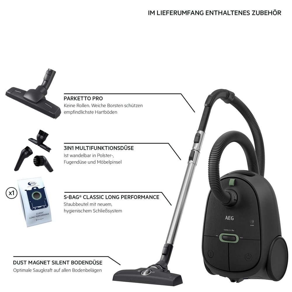 Vampyr Typ 61EKJ01 40x Mr.Clean Staubsaugerbeutel Für AEG Vampyr CE Serie Typ 61 EKJ 01 - Mehrlagiges Vlies Vampyr Staubbeutel