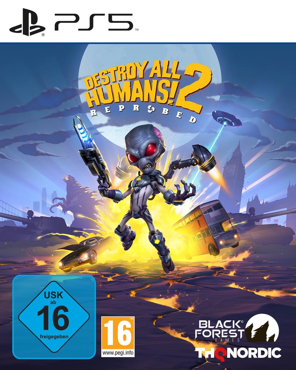 DESTROY ALL HUMANS 2 REPROBED PS5-Spiel