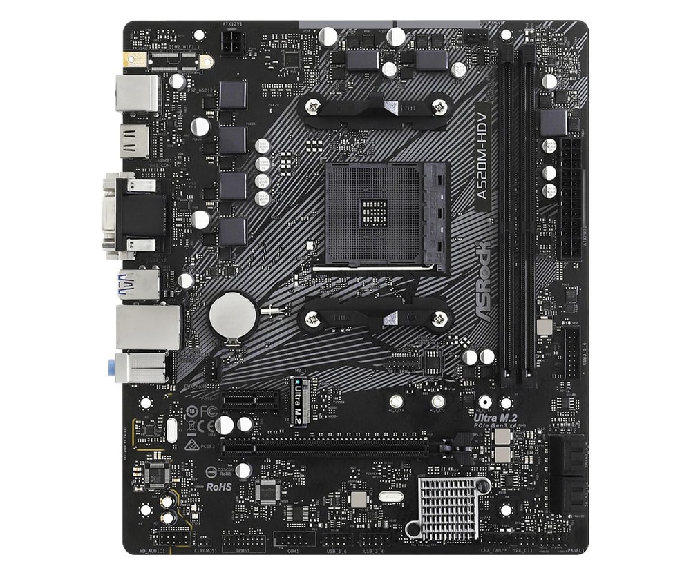 A520M-HDV, DDR4, AM4, micro ATX Mainboard