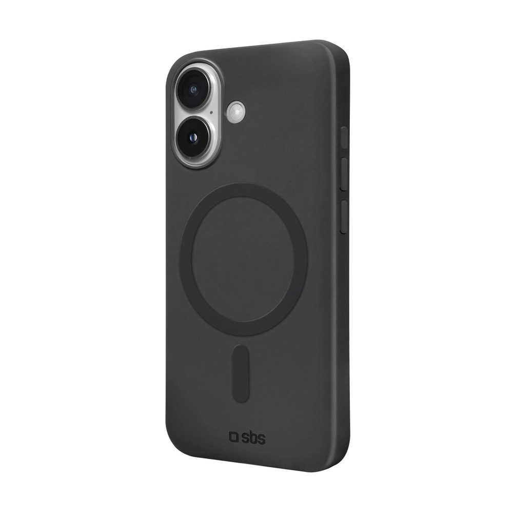 Instinct Mag - MagSafe-kompatible Hülle für iPhone 16, Schwarz
