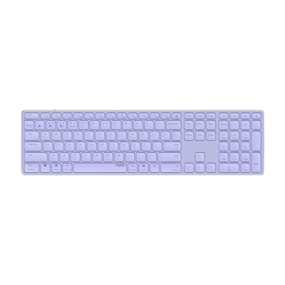 Kabellose Multi-Mode-Tastatur "E9800M", DE-Layout, Lila (00220285)