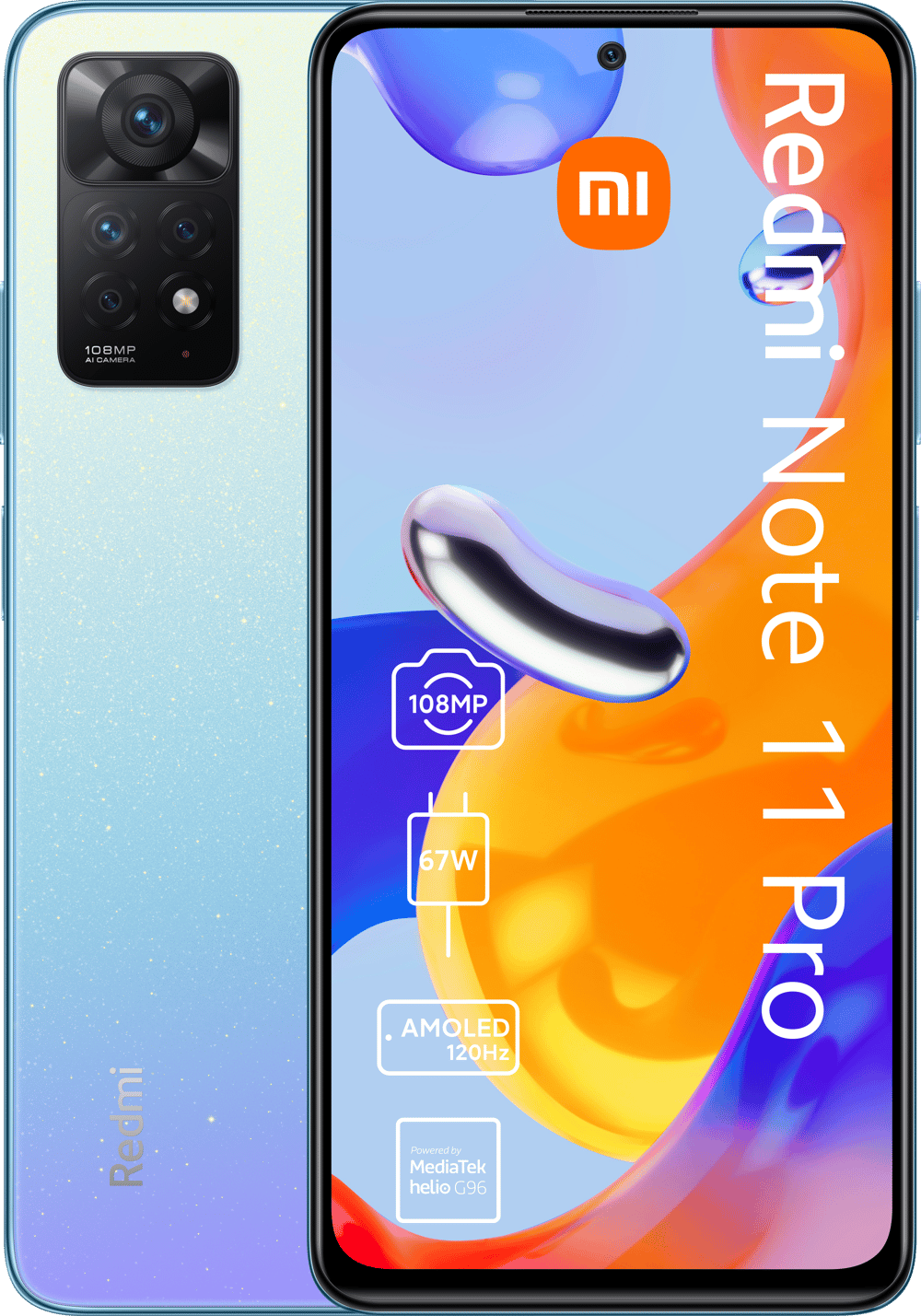 Redmi Note 11 Pro 4G 6GB+128GB Star Blue Smartphone