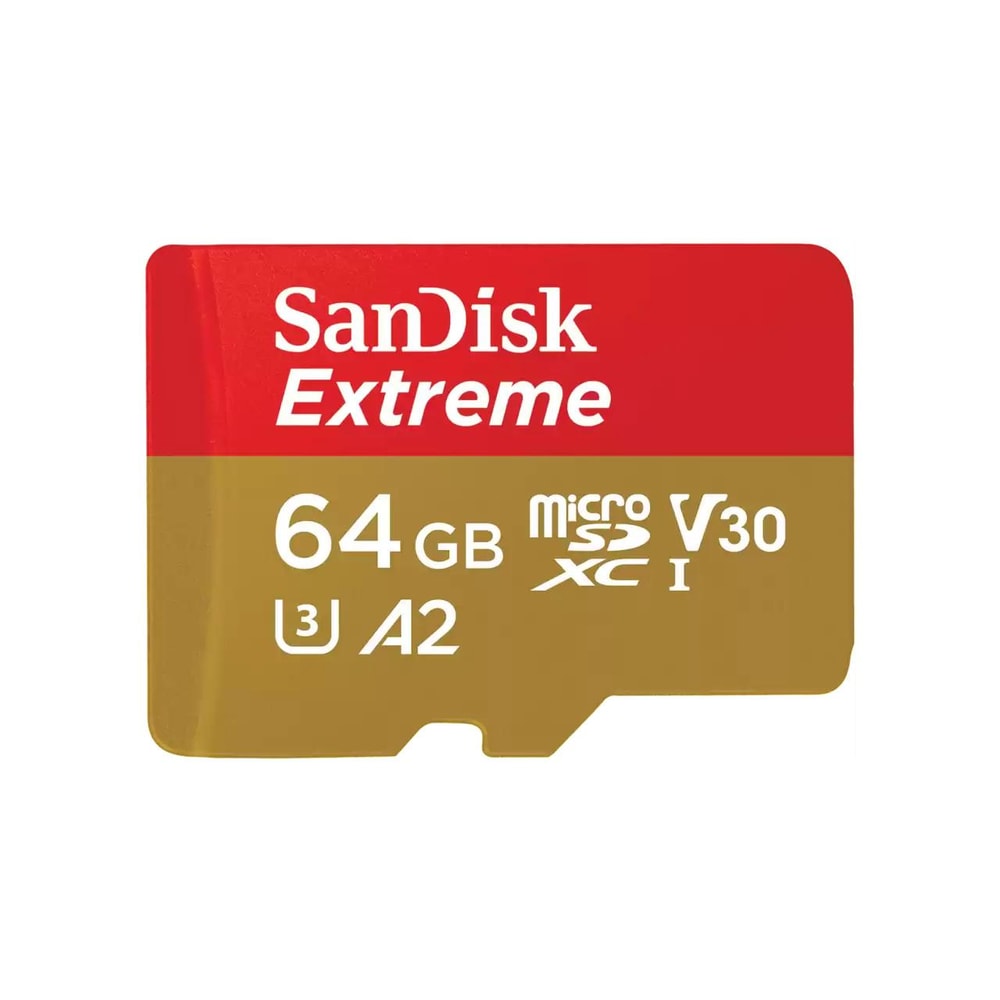 microSDXC Extreme 64GB (R190MB/s) + Adapter, + 1 Jahr RescuePRO Deluxe (121585)