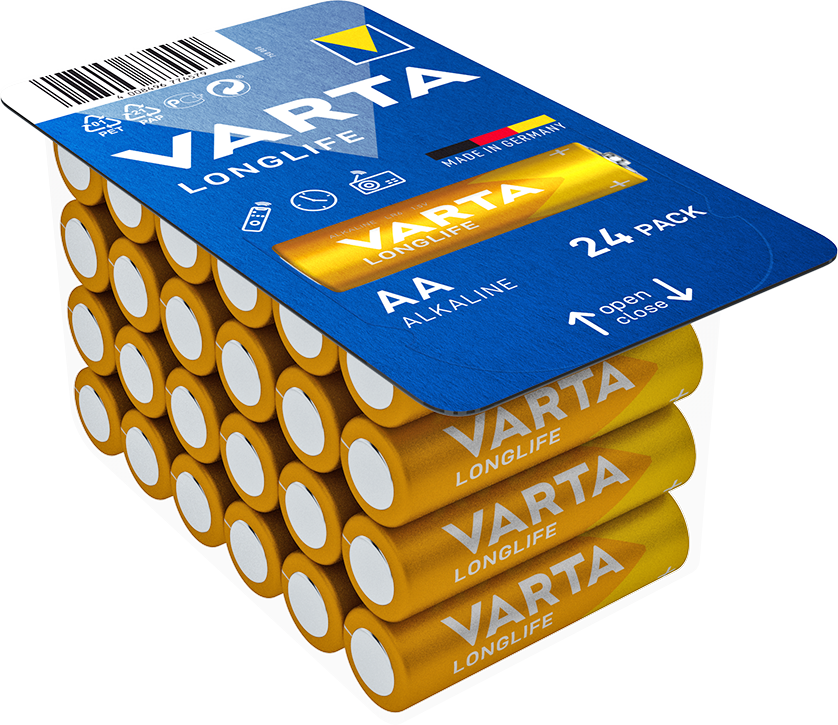 LONGLIFE AA 24er Big Box Batterie