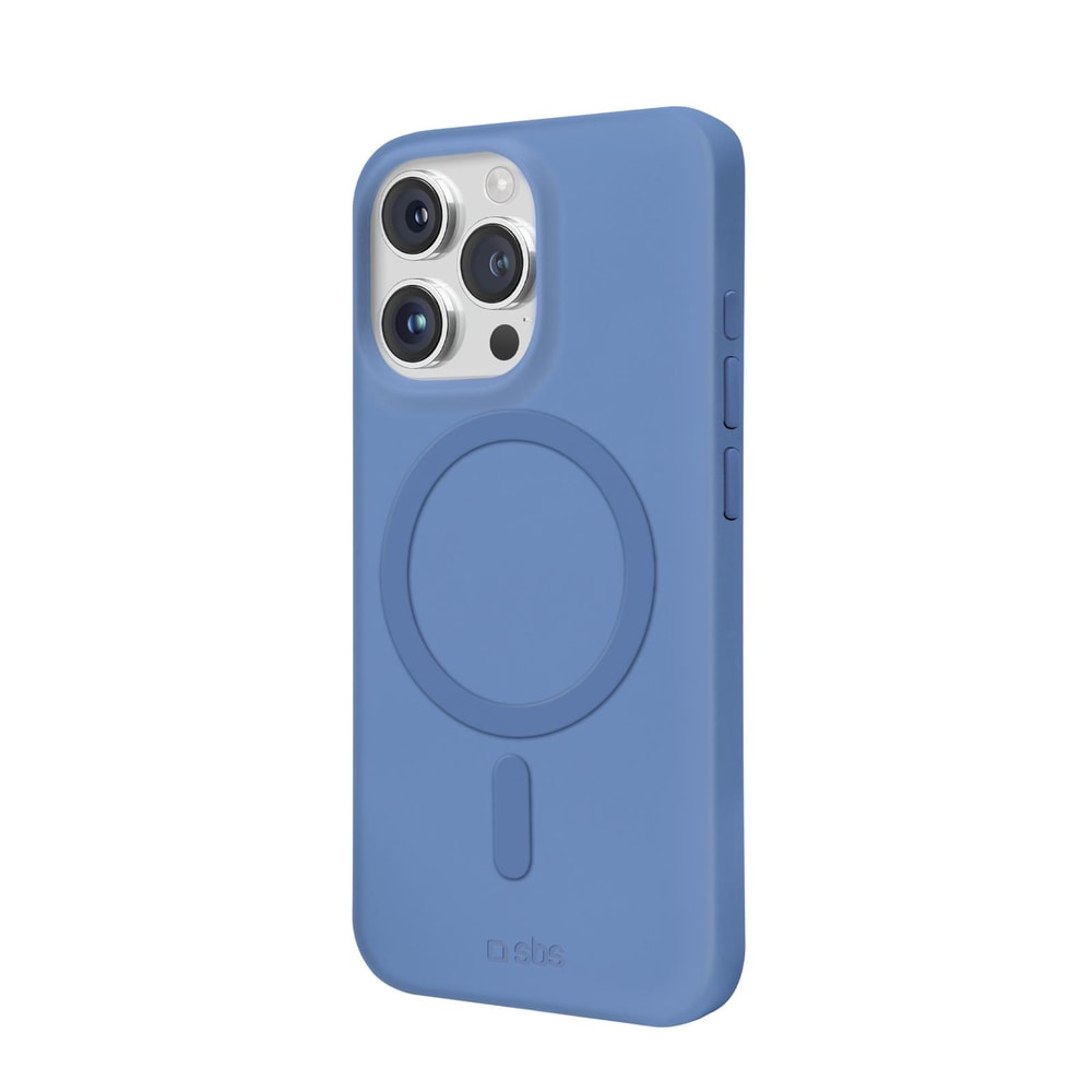 Instinct Mag - MagSafe-kompatible Hülle für iPhone 16 Pro, Blau