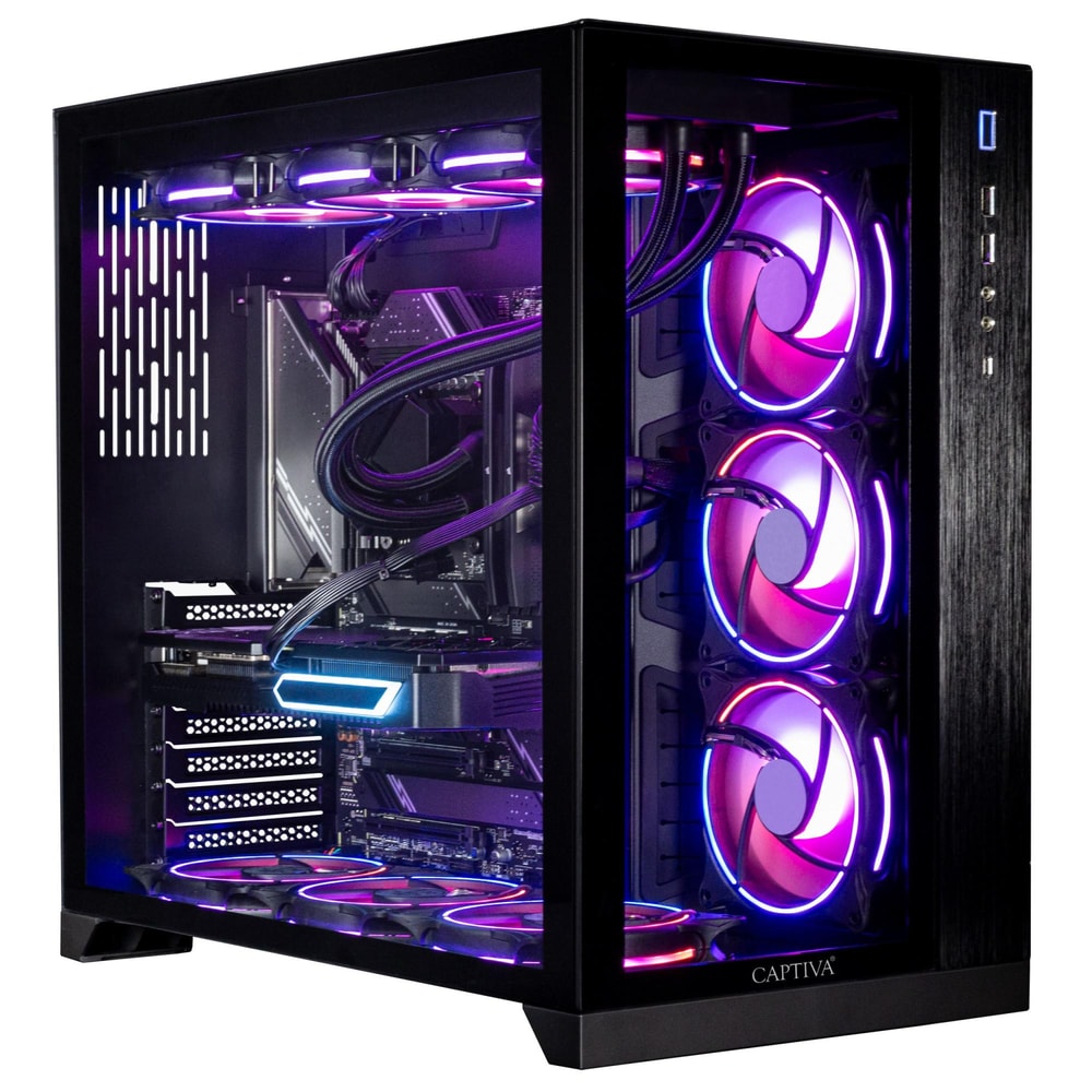 Highend Gaming I78-130, Schwarz, Intel Core i9-14900KF, 32 GB, 1 TB M.2 SSD, RTX 4080 16GB