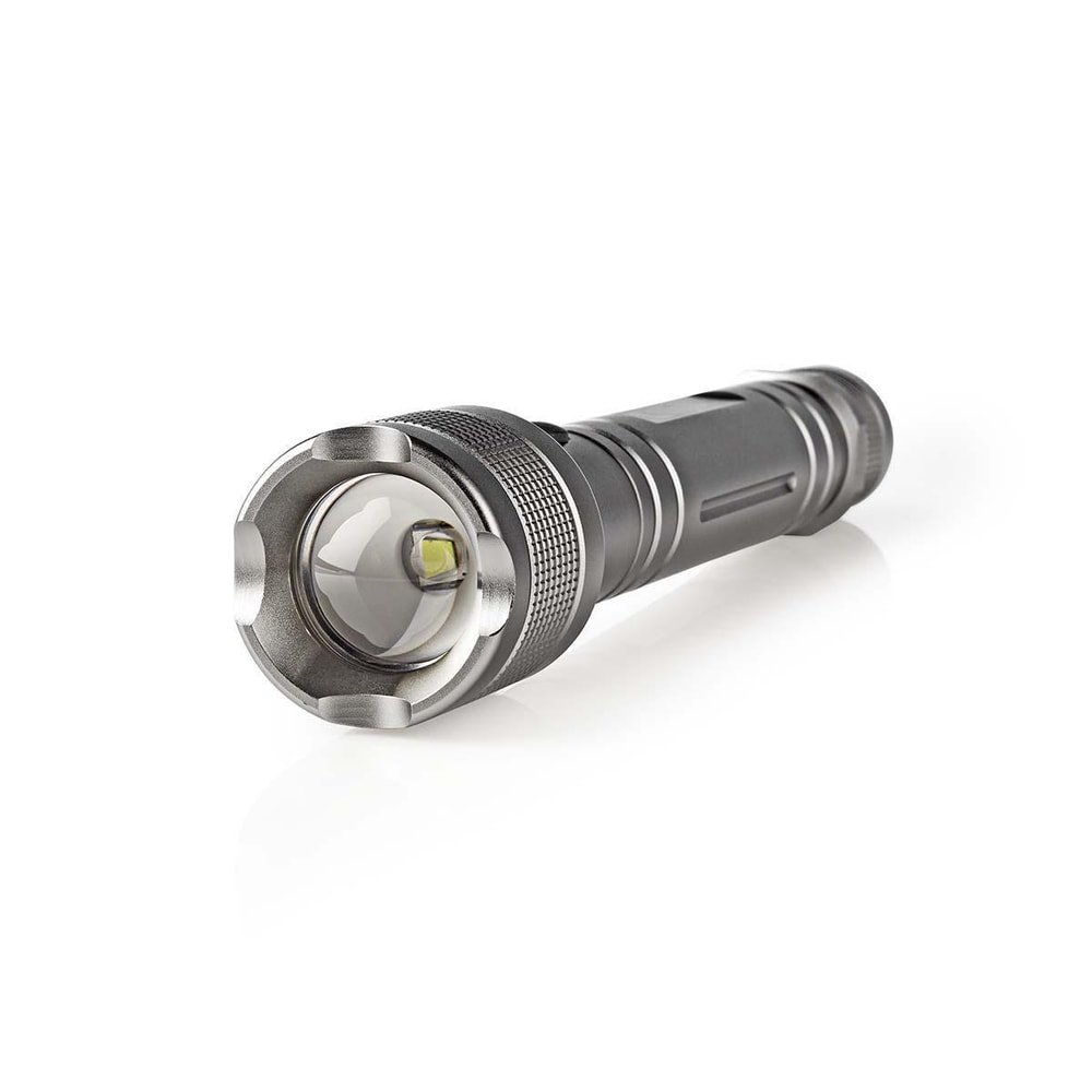 LED-Taschenlampe 500lm grau