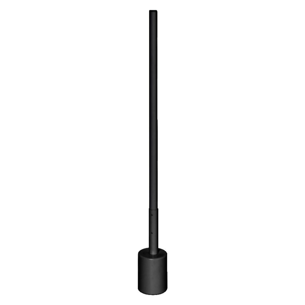 Smarte WiFi Stehleuchte "Corner Slim", mit Fernbedienung, RGBTW, Schwarz (00221209)