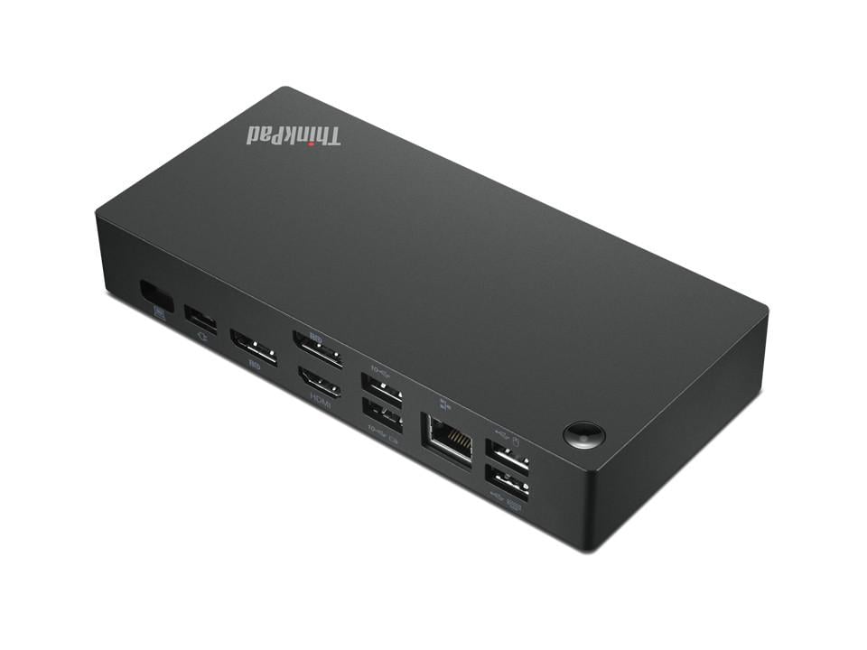 ThinkPad Universal USB-C Dock 40AY0090EU, Dockingstation, Schwarz