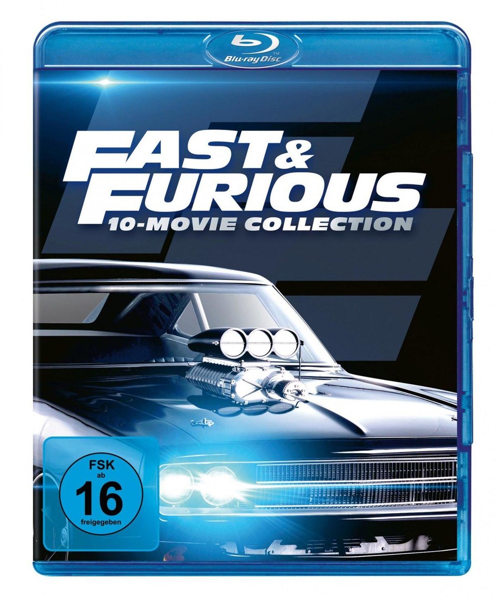 Blu-ray Fast & Furious - 10-Movie-Collection [10 BRs]