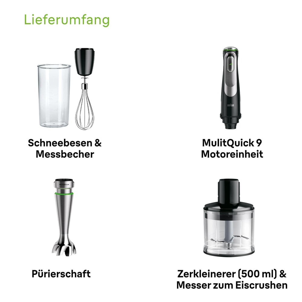 BRAUN StabmixerSet MultiQuick 9 MQ 9135XI bei expert kaufen