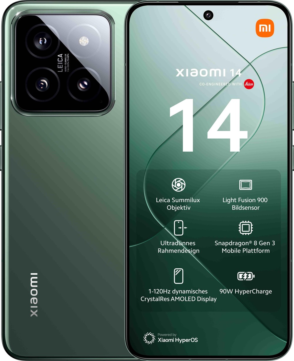 14 12 GB + 512 GB Jade Green Smartphone