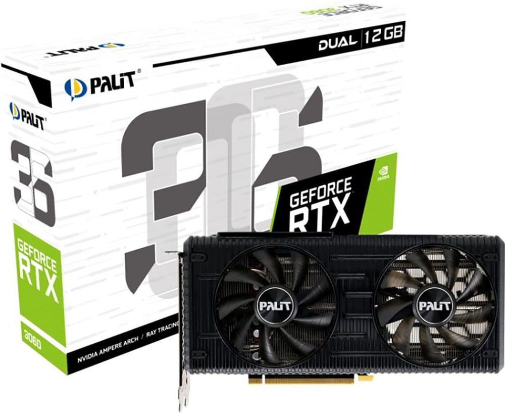 NE63060019K9-190AD NVIDIA GeForce RTX 3060 12 GB GDDR6 Grafikkarte