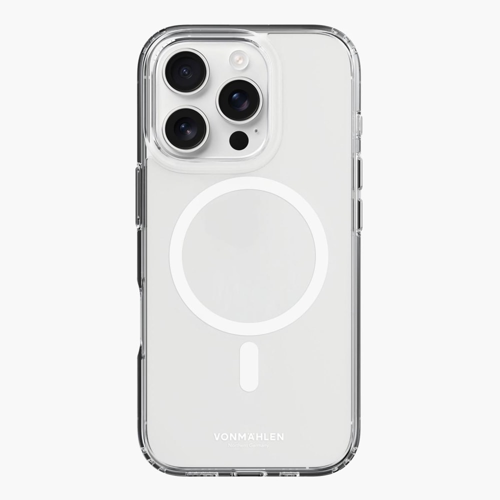 Transparent Case - Schutzhülle, MagSafe kompatibel iPhone 16 Pro Max, White Handyhülle