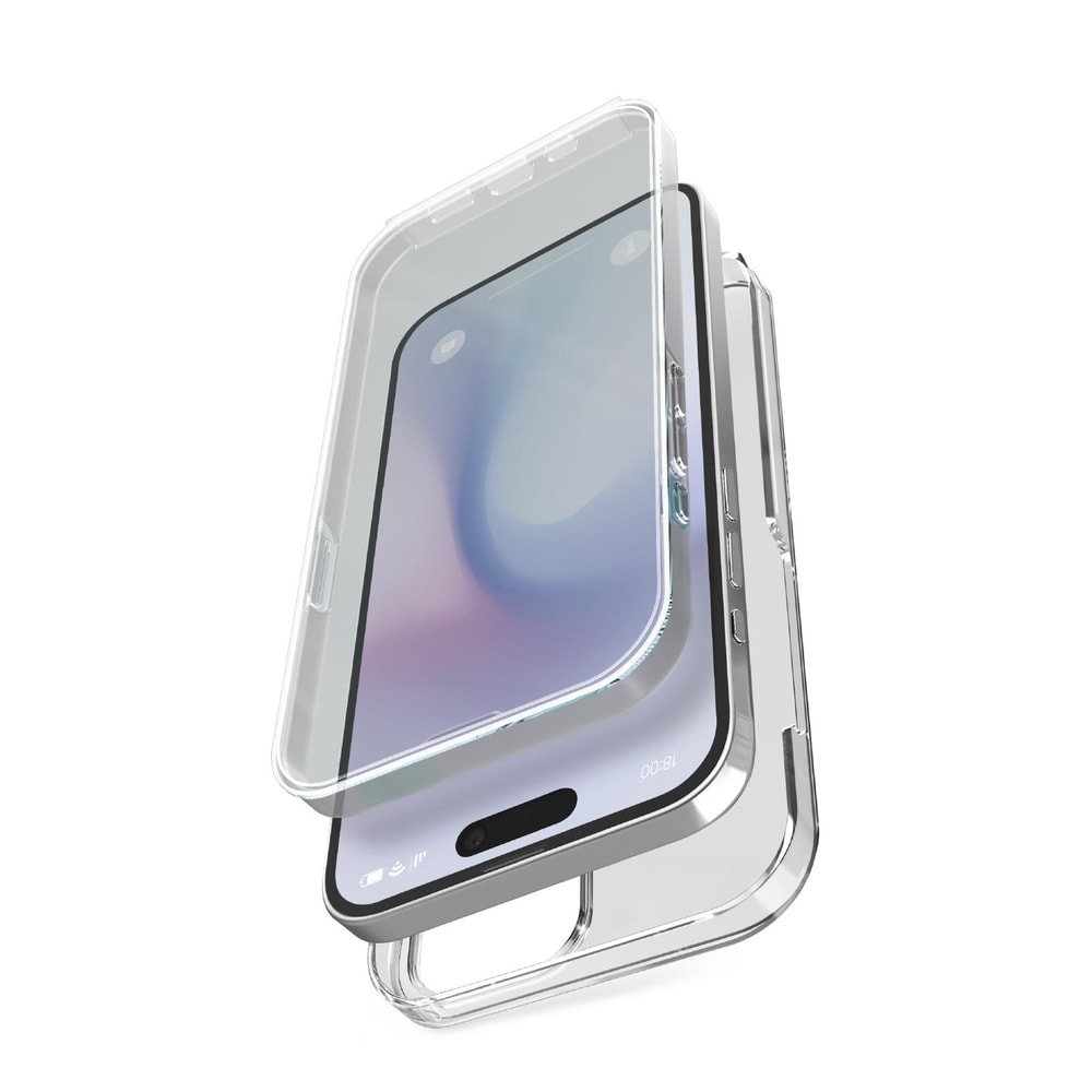 Cover Full Body 360° für iPhone 16 Pro Max - Extreme Collection, Transparent